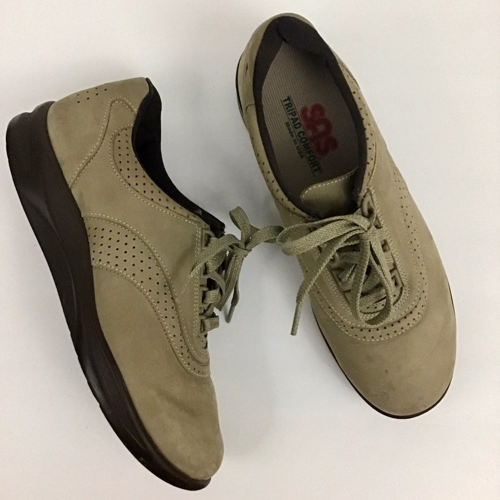 SAS Lace up Tripad Comfort Sneakers Walking Shoes Women's Size 9N